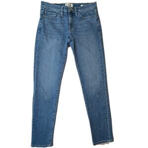 FRAME Le Garcon Crop Jeans Light Wash Denim Ankle Skinny W29 Womens 26